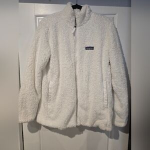 Patagonia White Fleece Jacket